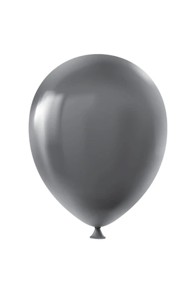 Kika Balon 100'lü Paket (30cm) Siyah - 1
