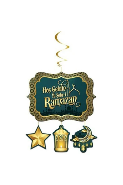 Hoş Geldin Ramazan Dekoratif Meka Süsü ürün görseli 1