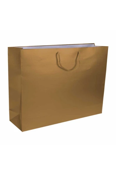 Altın Karton Çanta 54x38cm 10'lu - 2