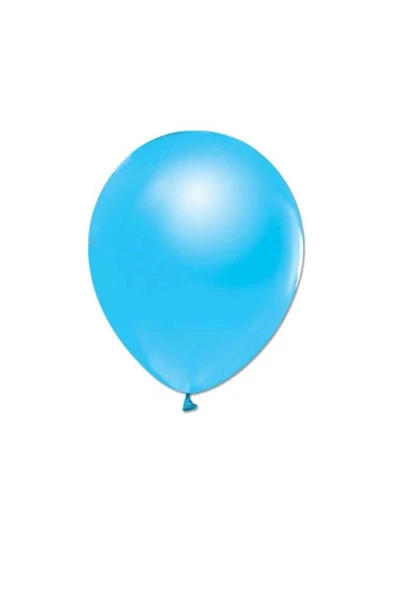 Joy 0270 Tek Renk Balon Baskısız Açık Mavi 100'lü ürün görseli 1