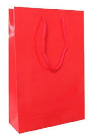 (26*40 CM) Karton Çanta 10lu Kırmızı