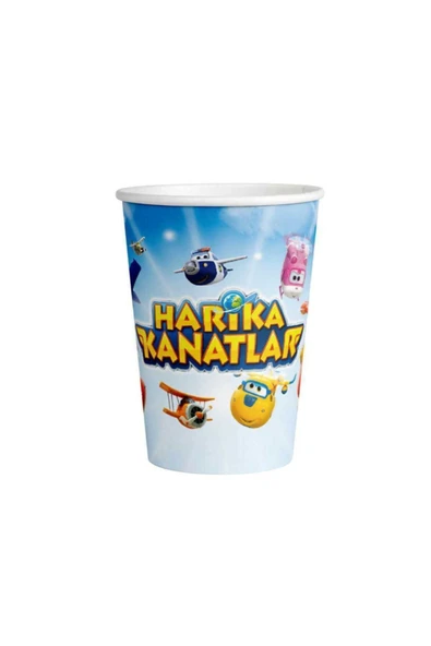 Harika Kanatlar Bardak 8 Adet ürün görseli