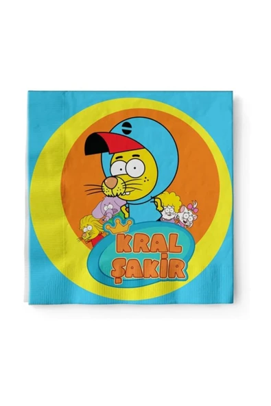 Kral Şakir, Doğum Günü Partisi Kutlama Seti 8 Kişilik ürün görseli