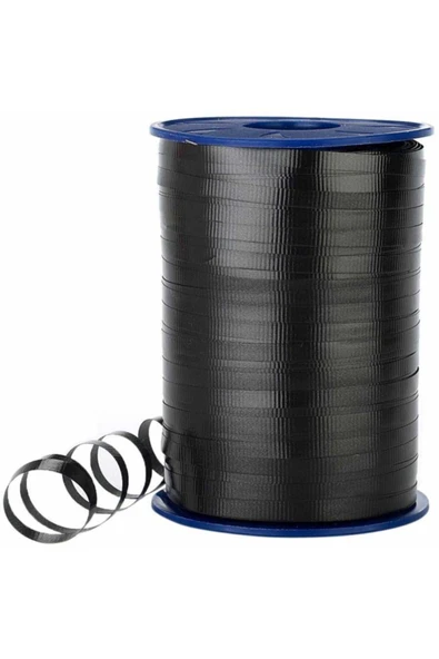 Party Country Şerit ( 8mm) -pastel Siyah ürün görseli 1