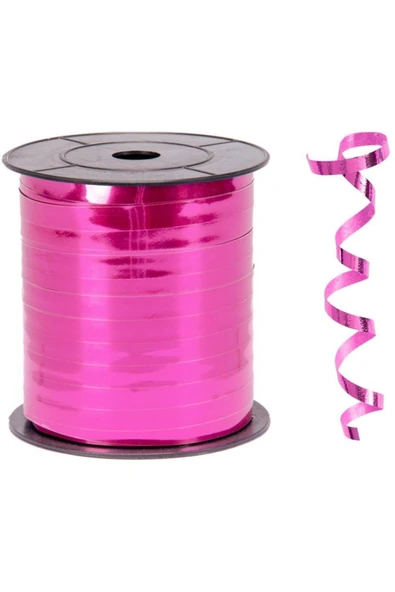 Metalik Pembe-fuşya Rafya 8 Mm X 200 M 1 Ad. ürün görseli 1