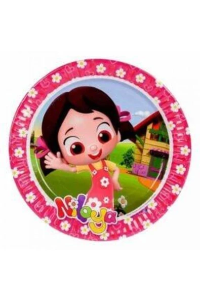 Niloya Karton Tabak 23 Cm 8'li ürün görseli