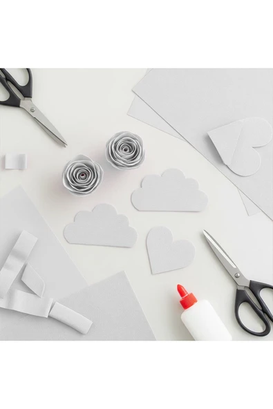 Beyaz Krapon Kağıdı 50x200 cm 10'lu Paket - Resim 2