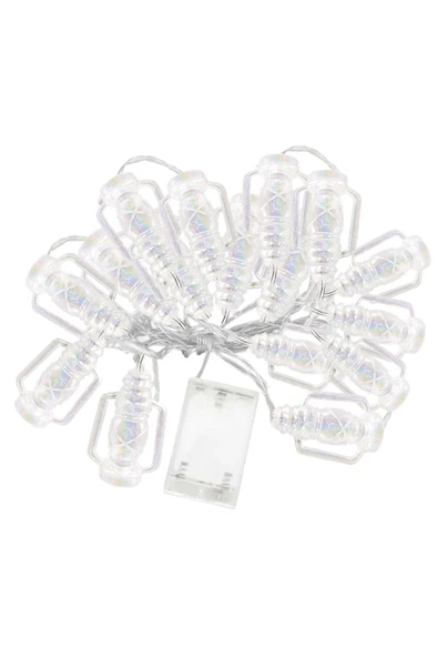 Ramazan Temalı Pilli Sarkıt Led Gün Işığı 20 Ampullü ürün görseli 1