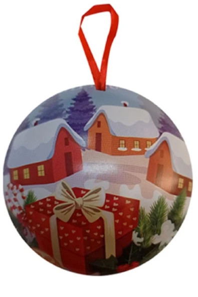 Yılbaşı Ağaç Süsü 7cm Lüks 1 Adet ürün görseli