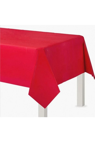 Özel Günleriniz Için Kırmızı Tek Kullanımlık Set 25'li Paket - Resim 4