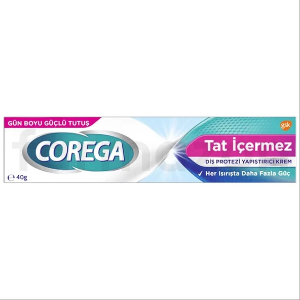 Corega Super Diş Protezi Yapıştırıcı Krem Tatsız 40G X 10 Kutu ürün görseli