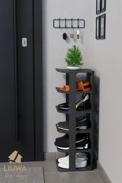 Lüx 5 Katlı Ayakkabılık Düzenleyici Organizer,hol(SYH) - Resim 3