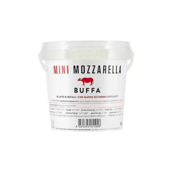 Buffa Mini Mozarella 125 gr