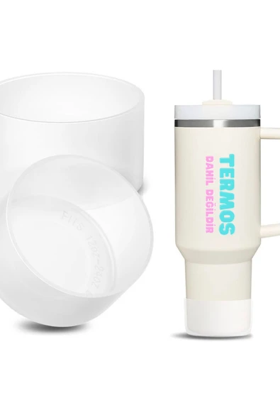 Popidima Quencher - Iceflow - Lumin - Yeni Nesil Pipetli Termos Aksesuarı Kalın Silikon Taban Koruyucusu