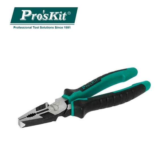 Proskit 1PK-051DS Yeşil Sap Elektrikçi Pense 205mm - 3
