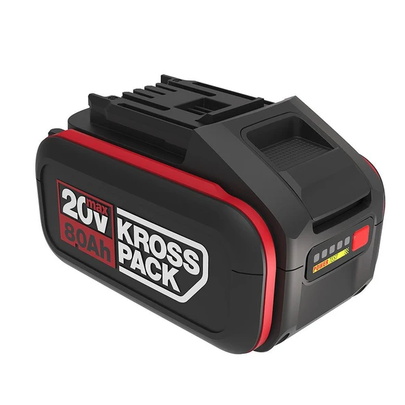 Kress KAB25 20Volt 8.0Ah Li-ion Kross Pack Profesyonel Yedek Akü - Resim 2