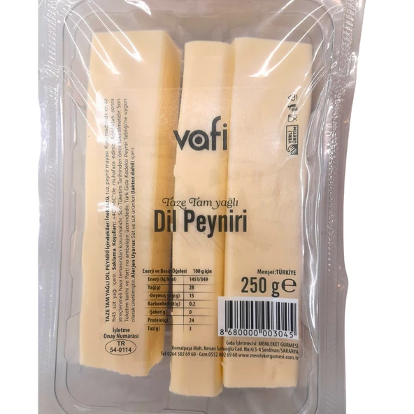 Gurme Dil Peyniri 250 gr