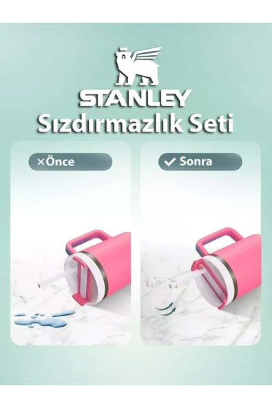 Popidima Quencher 1,18 Pipetli Termos Uyumlu 1 Set 3 Parça Sızdırmaz Set Aksesuar - 4