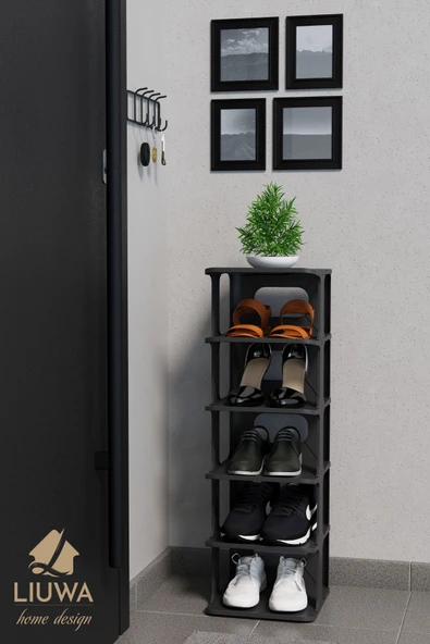 Lüx 5 Katlı Ayakkabılık Düzenleyici Organizer,hol(SYH) - Resim 2