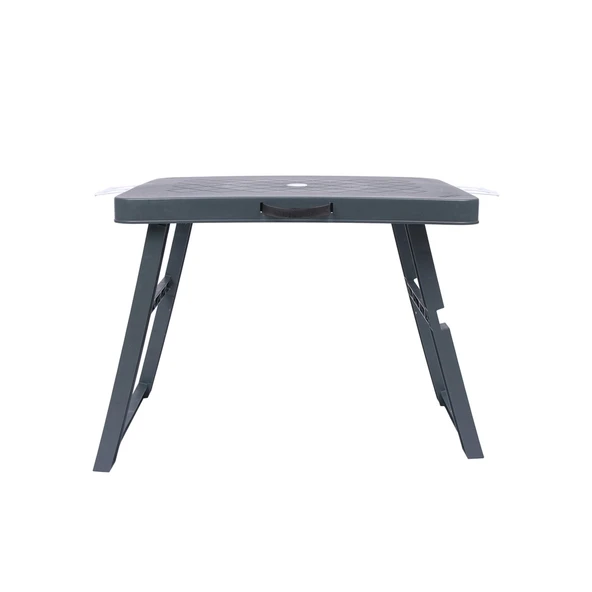 Pikas Büyük Boy Katlanabilir Taşıma Kulplu Portatif Plastik Kamp Ve Balkon Sehpası ( 68X48X55 cm ) - 9