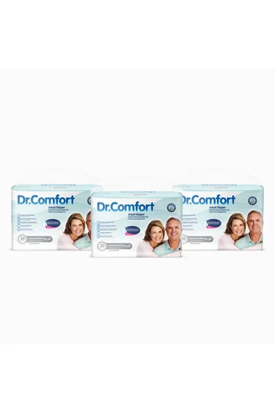 Dr Comfort Yetişkin Bel Bantlı Hasta Bezi Ekstra Large 90 Adet - Resim 2