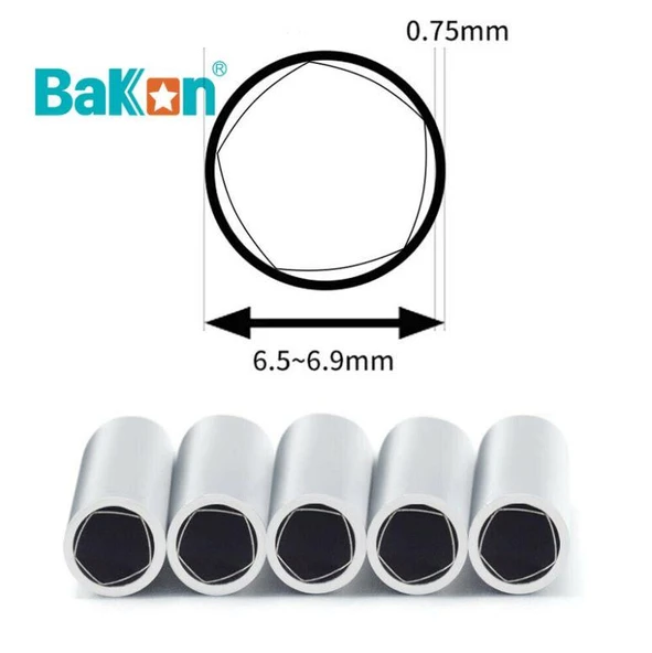 Bakon 600-5C Kesik Yedek Havya Ucu ( 5mm ) ( BK90-60-863-881 Modelleriyle uyumlu ) 1 Adet Fiyatıdır - 2