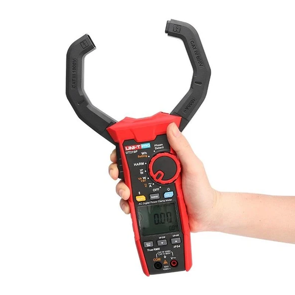 Uni-t Ut 219P Ac 1000a 1000v Geniş Ağızlı Dijital Pensampermetre Uni-T UT219P - 4
