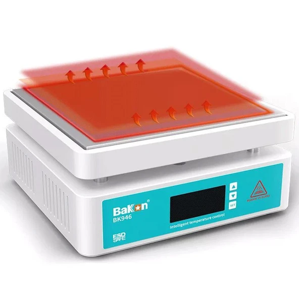 Bakon BK946 Esd Korumalı İntelligent Ön Isıtma İstasyonu 650w - 2
