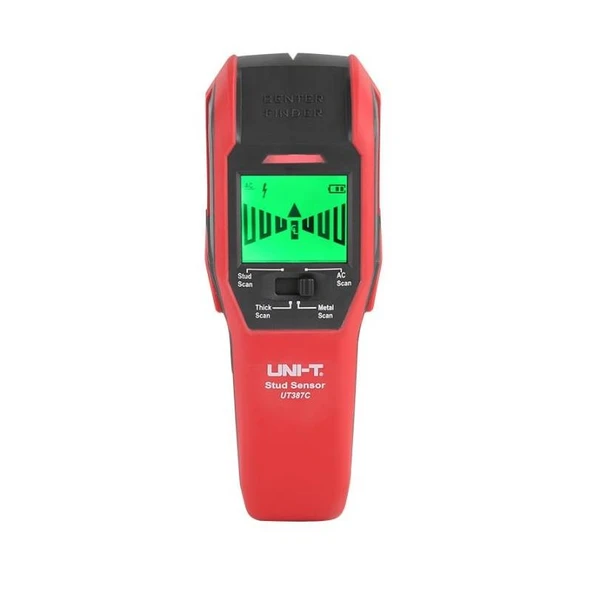 Uni-t Ut 387c Duvar Tarayıcı Metal Ahşap Dedektörü Led ve Buzzerlı Unit UT387C - 1