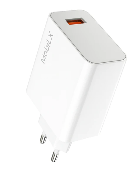 MobiLX M-17 33W Turbo Hızlı Şarj Adaptörü + Type-C USB Kablo | QC 3.0 Destekli - 4