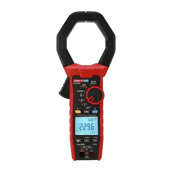 Uni-t Ut 219P Ac 1000a 1000v Geniş Ağızlı Dijital Pensampermetre Uni-T UT219P - 1