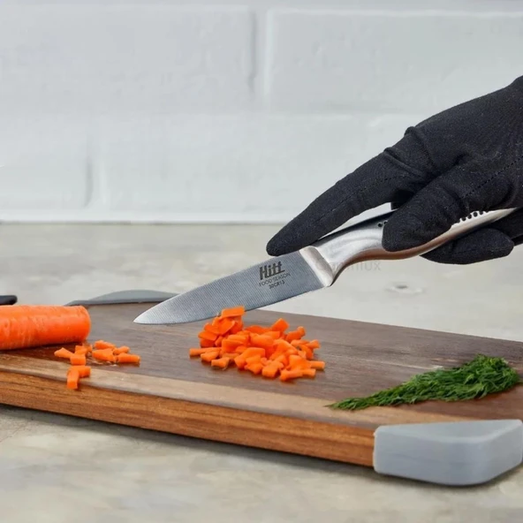 9 cm Paslanmaz Çelik Ultra Keskin Mutfak Şef Bıçağı - Resim 6