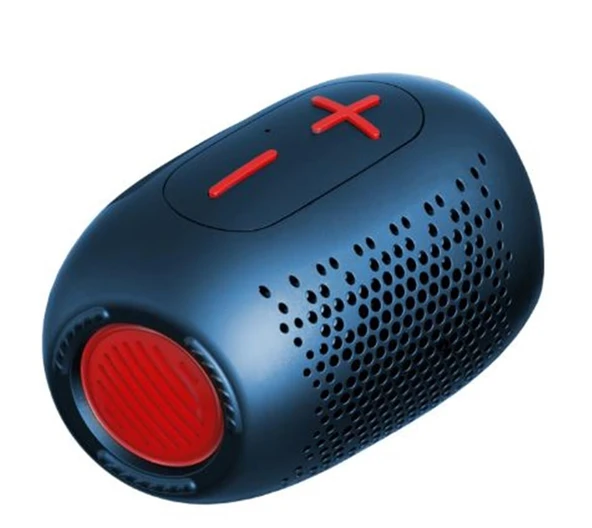 Mikado MD-50BT Harmony 1200mAh 5W Mavi Kırmızı Usb,TF,TWS, Bluetooth Destekli Taşınabilir Speaker - 1