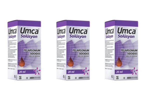 Umca Solüsyon Damla 20 ml 3'lü - 1