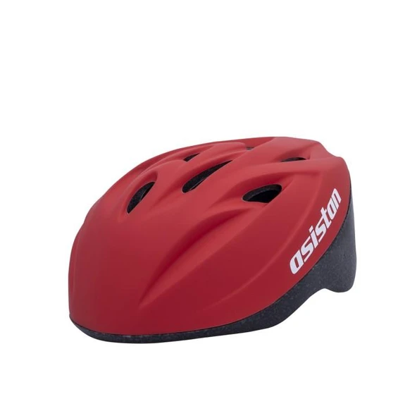 Asistan Cape H50 Çok Amaçlı Kask Çocuk Scooter Bisiklet Kaskı Medium Kırmızı Çocuk Kaskı ürün görseli