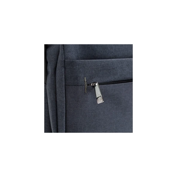 PLM SEİTEK 15.6" NOTEBOOK SIRT ÇANTASI KOYU GRİ - 4