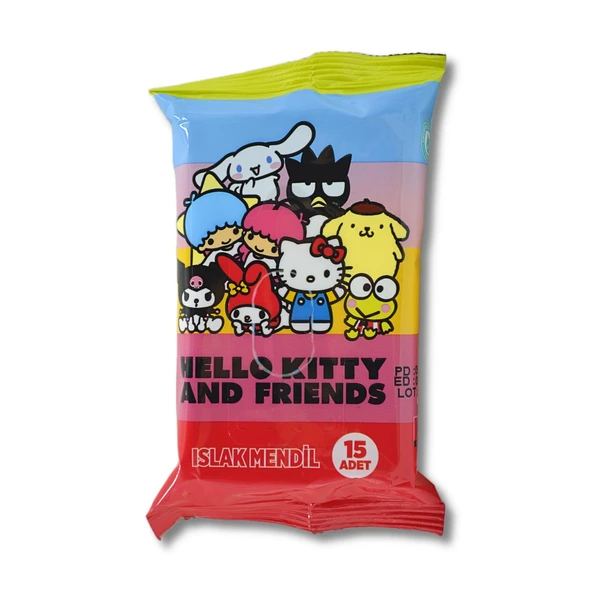 Kuromi Islak Cep Mendili 15 Yaprak (596565) 1 Adet - Resim 2