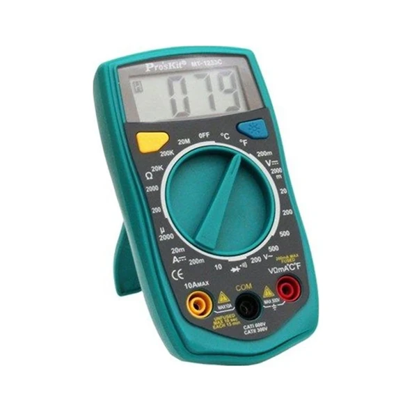 Proskit Mt-1233c Dijital Multimetre Ölçü Aleti - Resim 3