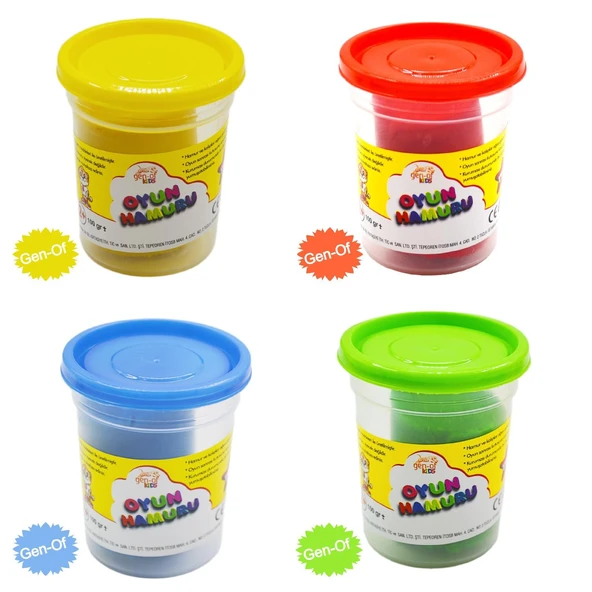 Gen-Of Oyun Hamuru 4 Renk 400 gr GEN-7141 - Resim 4