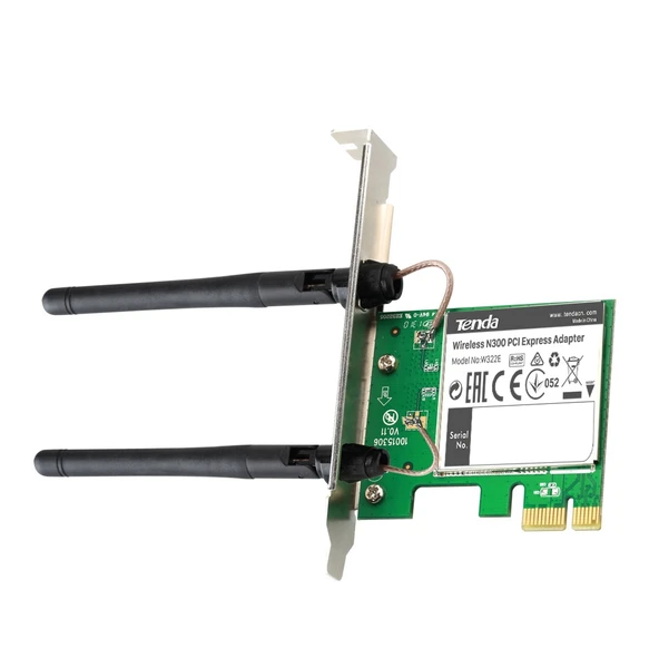 TENDA W322E 300Mbps PCI EXPRESS ADAPTÖR - 5