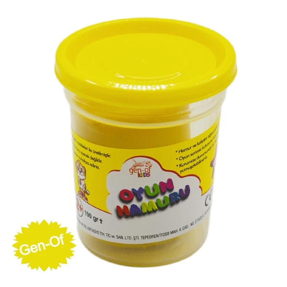 Gen-Of Oyun Hamuru 4 Renk 400 gr GEN-7141 - Resim 11