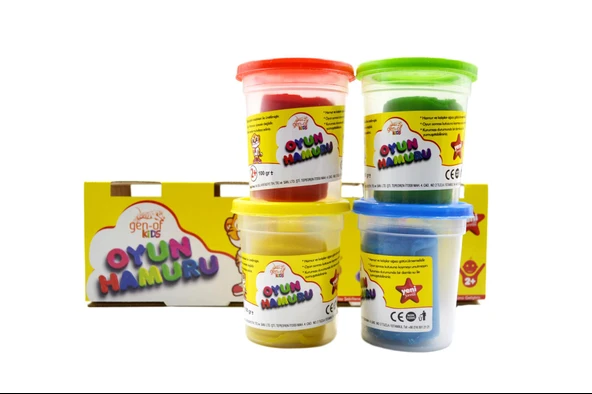 Gen-Of Oyun Hamuru 4 Renk 400 gr GEN-7141 - Resim 2