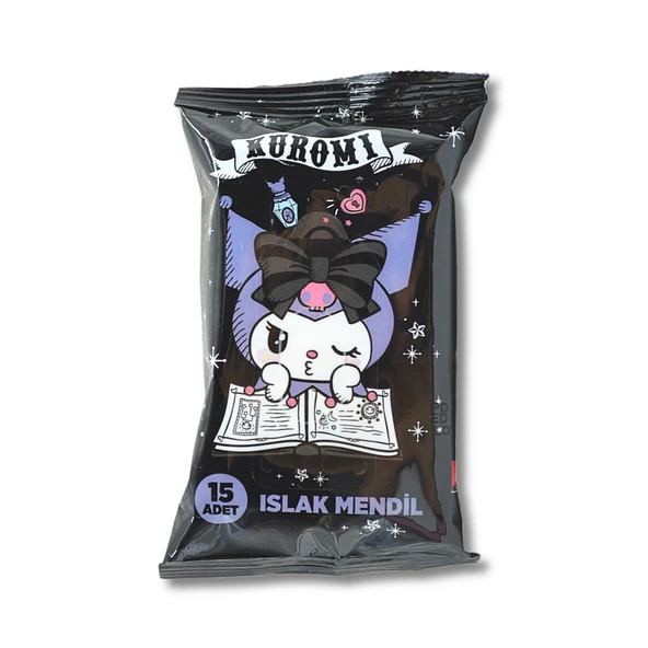 Kuromi Islak Cep Mendili 15 Yaprak (596565) 1 Adet - Resim 4