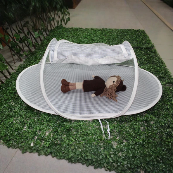 Katlanılabilir Bebek Cibinlik 90 cm  Bebek Tül Sineklik Haşere Koruyucu Bebek Çadırı m-y ürün görseli