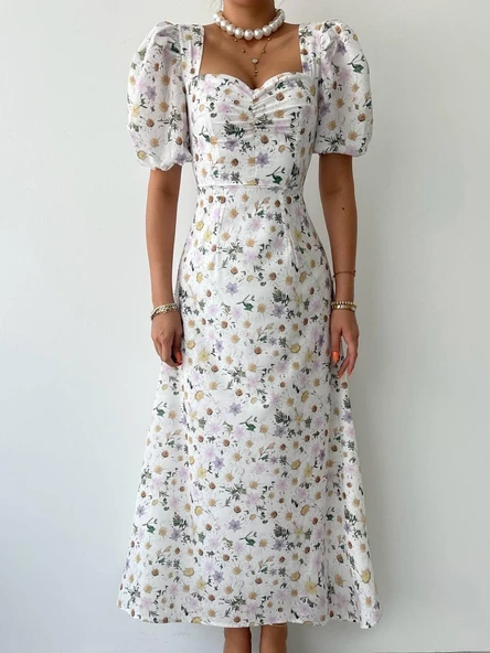 Juna Midi Boy Elbise - Resim 2