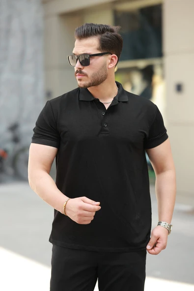 Erkek Kısa Kollu Yakalı Viskon Iki Iplik Erkek Bluz