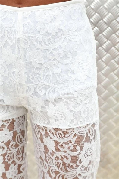 Beluga Dantel Pantolon Takım 9589-08 - Resim 12