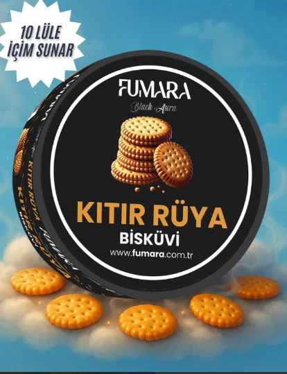 Fumara Kıtır Rüya Nargile Marmelatı 200gr. Bisküvi Aromalı Nargile Reçeli ürün görseli 1