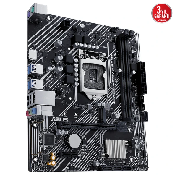 ASUS PRIME H510M-F R3.0-CSM INTEL H470 LGA1200 HDMI VGA ANAKART - 3