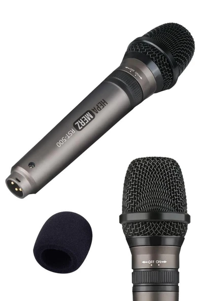 Hepa Merz RST-500 Yüksek Kaliteli Dinamik Kablolu Mikrofon Seti - Resim 2